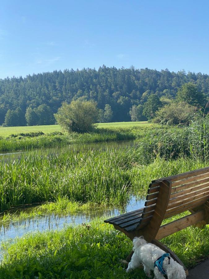 Idyllische Ferienwohnungen In Mossendorf Blick Zur Naab Burglengenfeld Zewnętrze zdjęcie